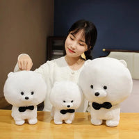 Ultra-Soft Realistic Bichon Frize Plush Dog (25 cm) - Bear Hugs