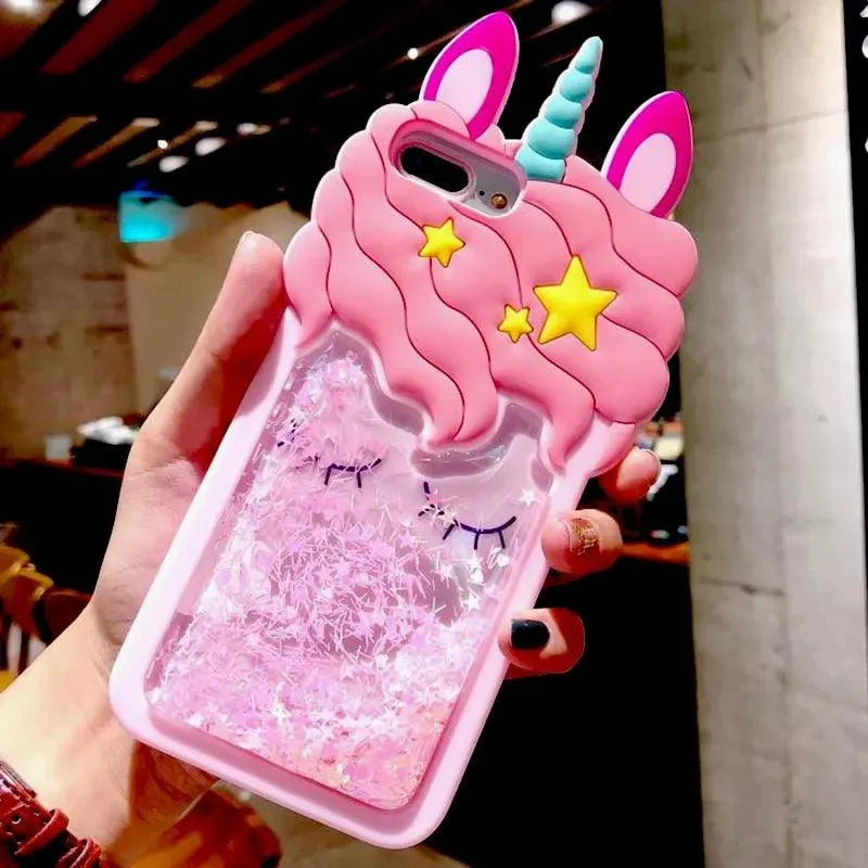 Unicorn Glitter Case (For iPhone) - Bear Hugs