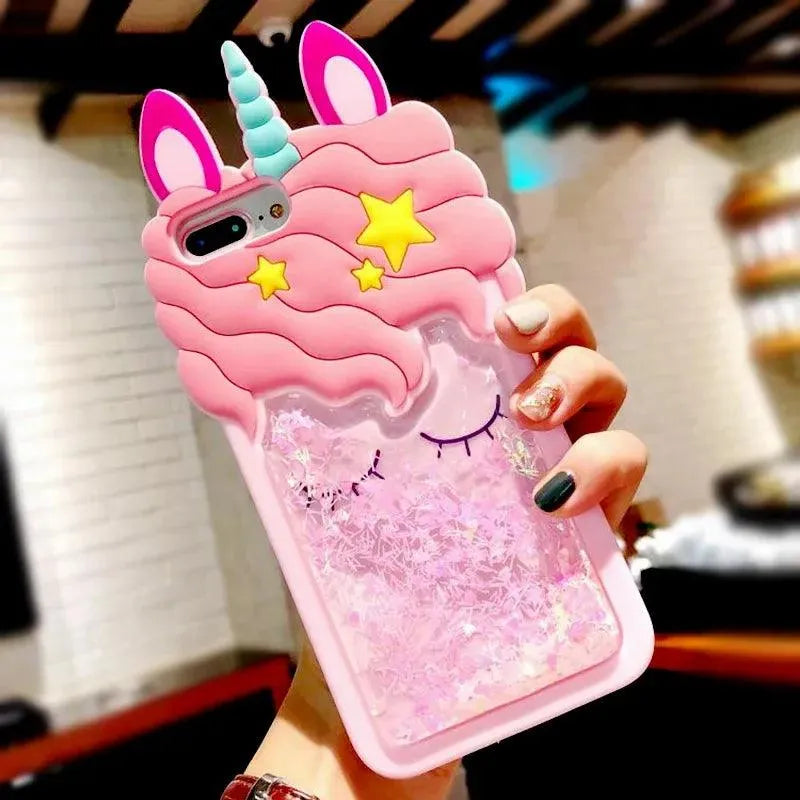 Unicorn Glitter Case (For iPhone) - Bear Hugs