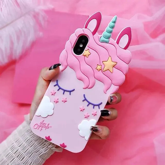 Unicorn Glitter Case (For iPhone) - Bear Hugs