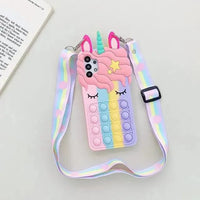 Unicorn Pop It Bubble Phone Case (For iPhone) - Bear Hugs