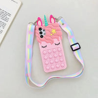 Unicorn Pop It Bubble Phone Case (For iPhone) - Bear Hugs