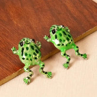 Unique Frog Shaped Stud Earrings - Bear Hugs