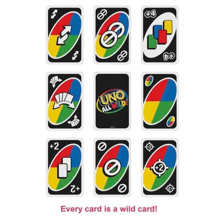 UNO All Wild Card Game (Special Edition Tin Box) - Bear Hugs