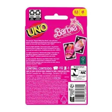 UNO Barbie Card Game - Bear Hugs