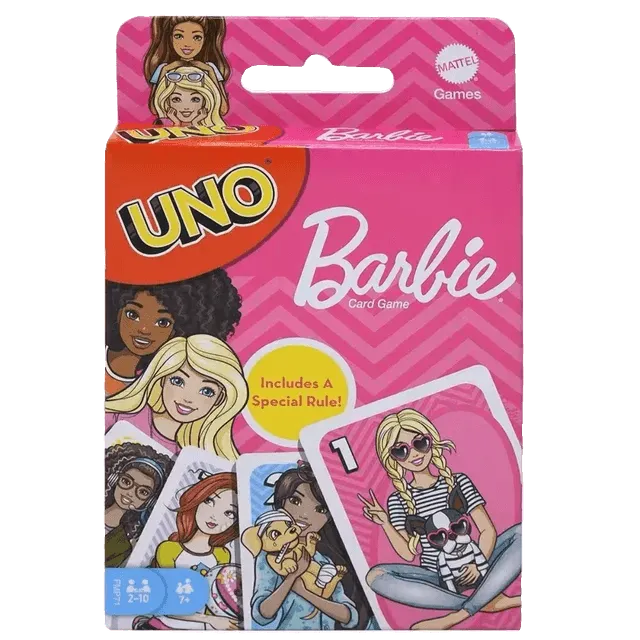 UNO Barbie Card Game - Bear Hugs