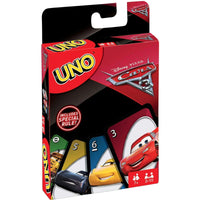 UNO Cars 3 Card Game - Bear Hugs