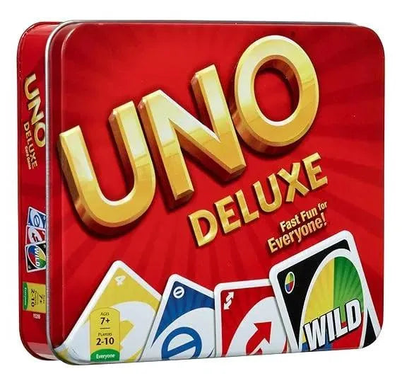 UNO Deluxe Edition Card Game (Limited Edition Tin Box) - Bear Hugs