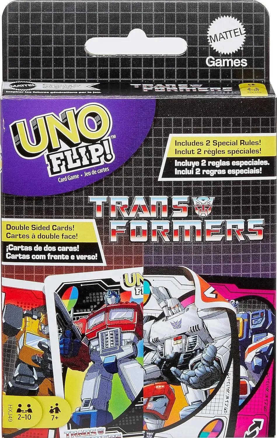 UNO Flip Transformers Edition Card Game - Bear Hugs