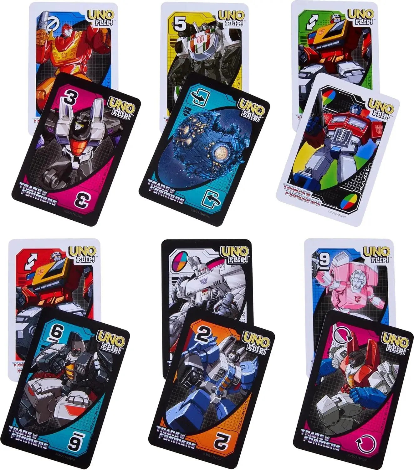 UNO Flip Transformers Edition Card Game - Bear Hugs