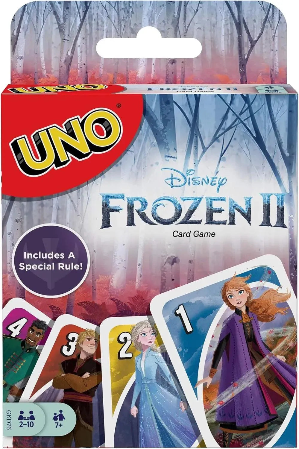 UNO Frozen 2 Card Game - Bear Hugs