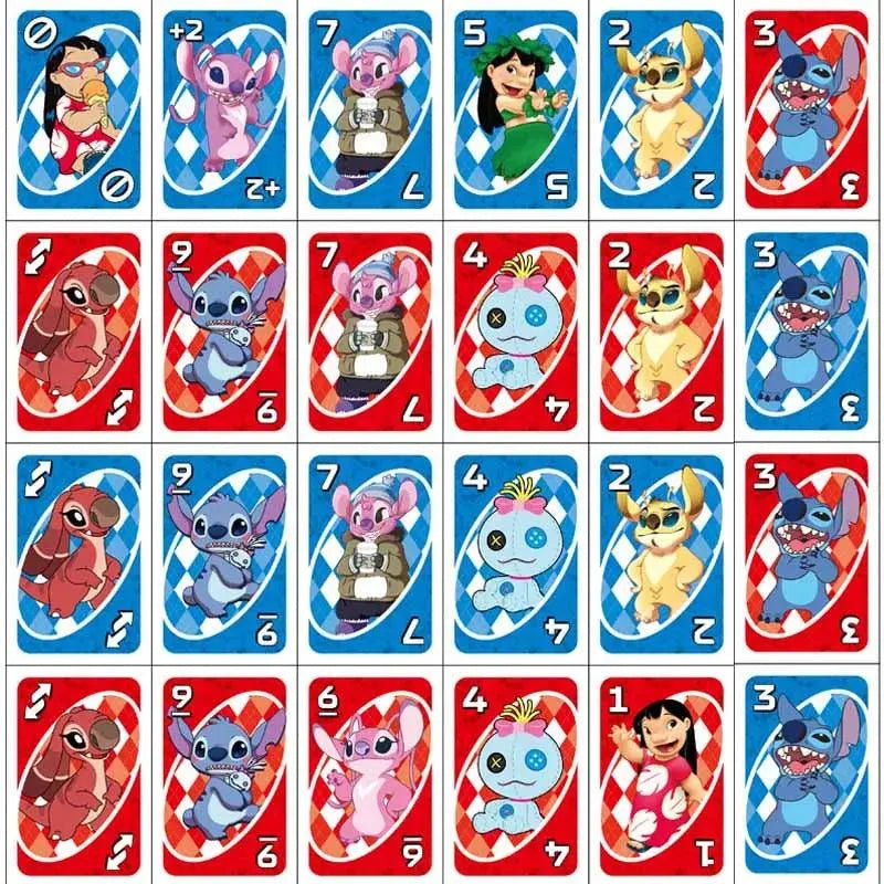 UNO Lilo & Stitch Card Game - Bear Hugs