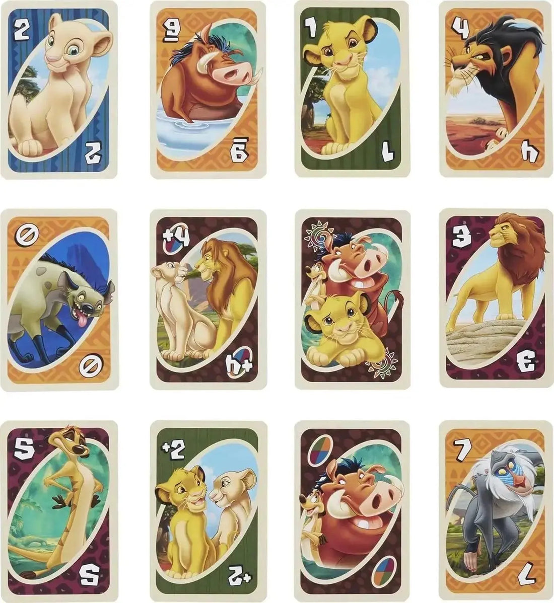 UNO Lion King Card Game - Bear Hugs