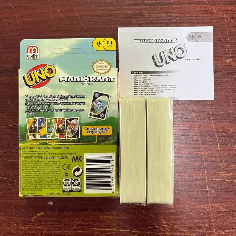 UNO Mario Kart Card Game - Bear Hugs