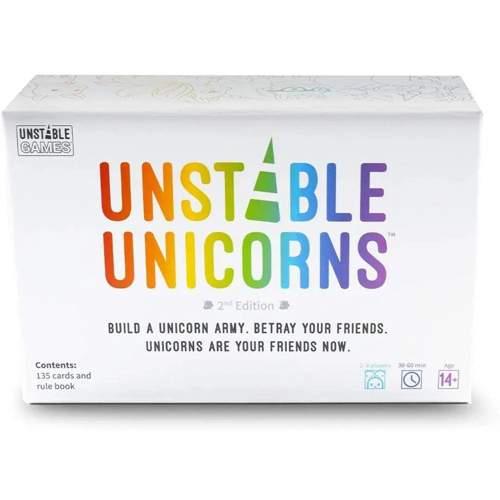 Unstable Unicorns Base Game with Expansion Packs - Bear Hugs