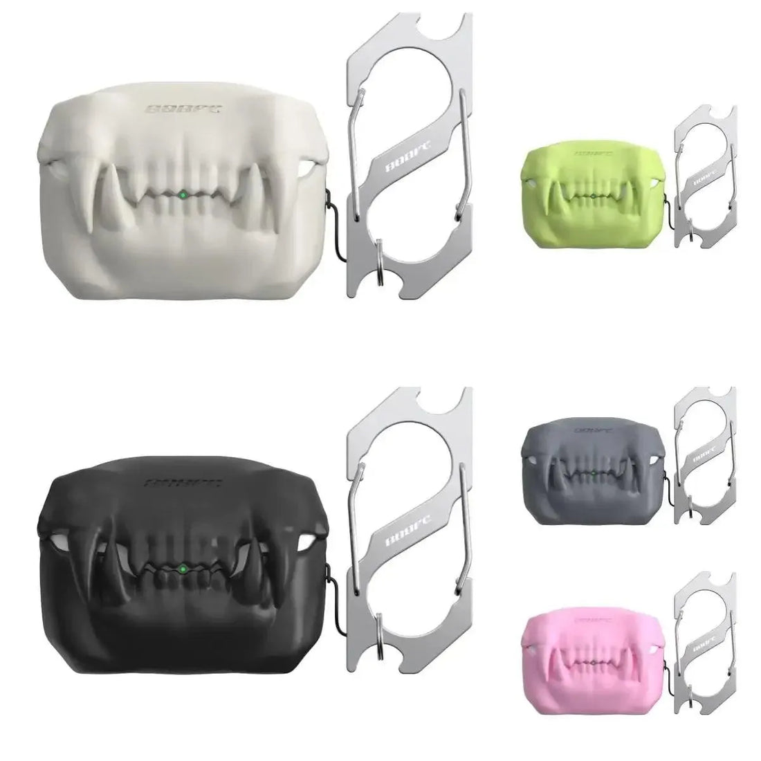 Vampire Teeth Halloween Theme Case (For Airpods) - Bear Hugs