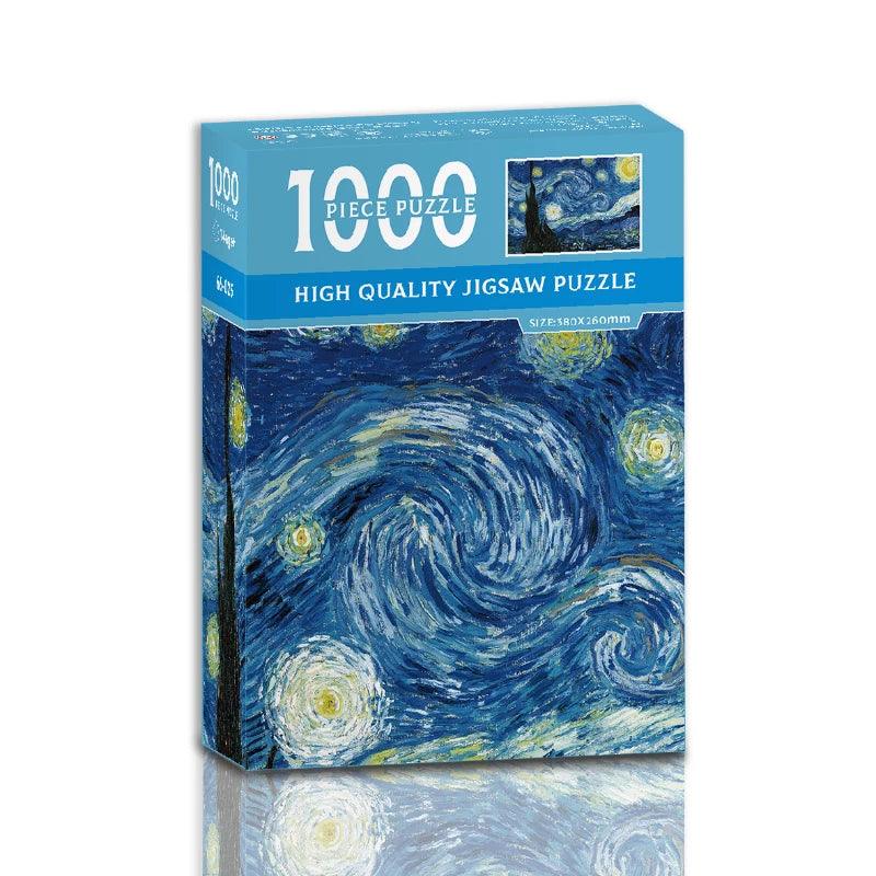 Van Gogh The Starry Night Mini Puzzle - Bear Hugs