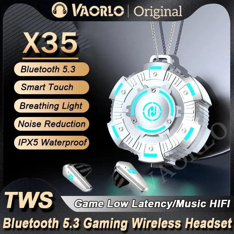 Vaorlo X35 Next Gen Wireless Pendant Earphones - Bear Hugs