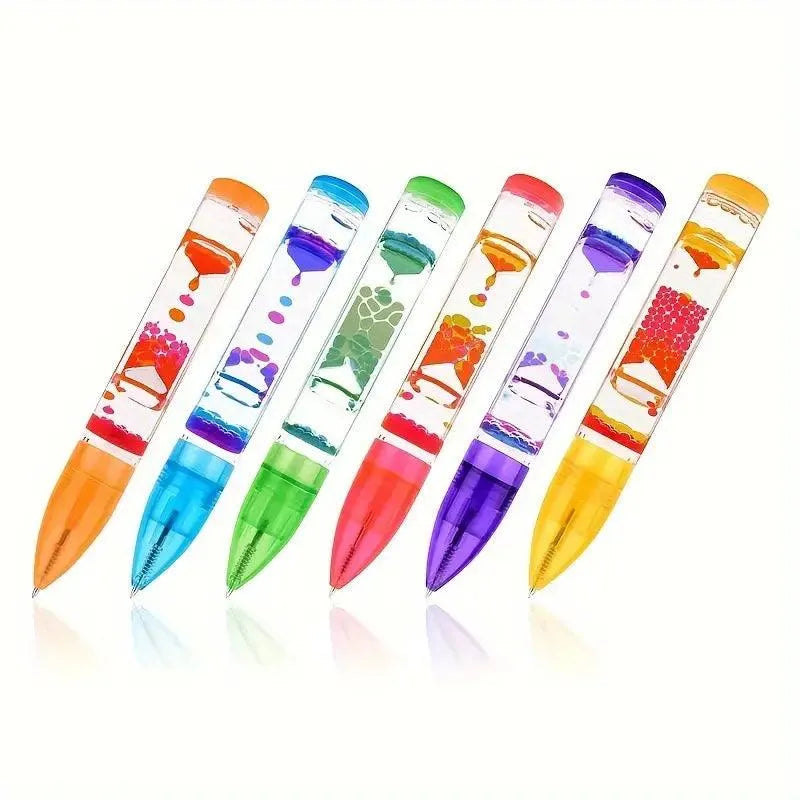 Vibrant Oil Ink Drop Decompression Pen - Bear Hugs