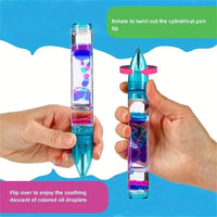 Vibrant Oil Ink Drop Decompression Pen - Bear Hugs