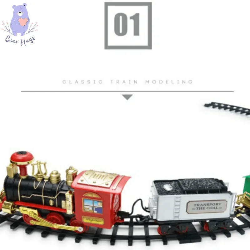 Vintage Toy Train Set - Bear Hugs