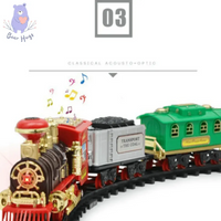 Vintage Toy Train Set - Bear Hugs