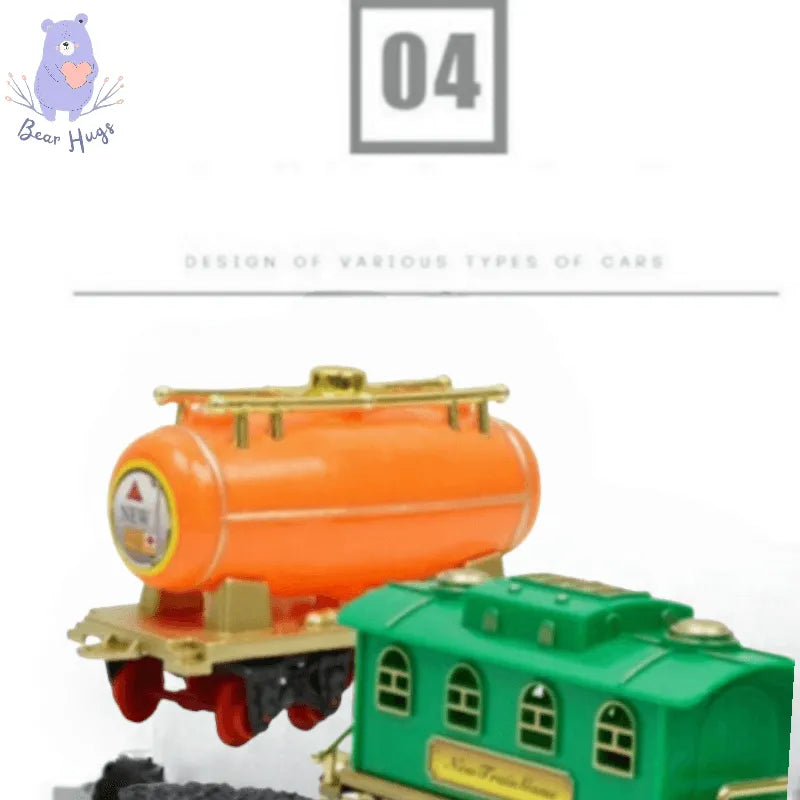 Vintage Toy Train Set - Bear Hugs