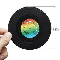 Vinyl Record Coffee Coasters (set of 6) - Bear Hugs