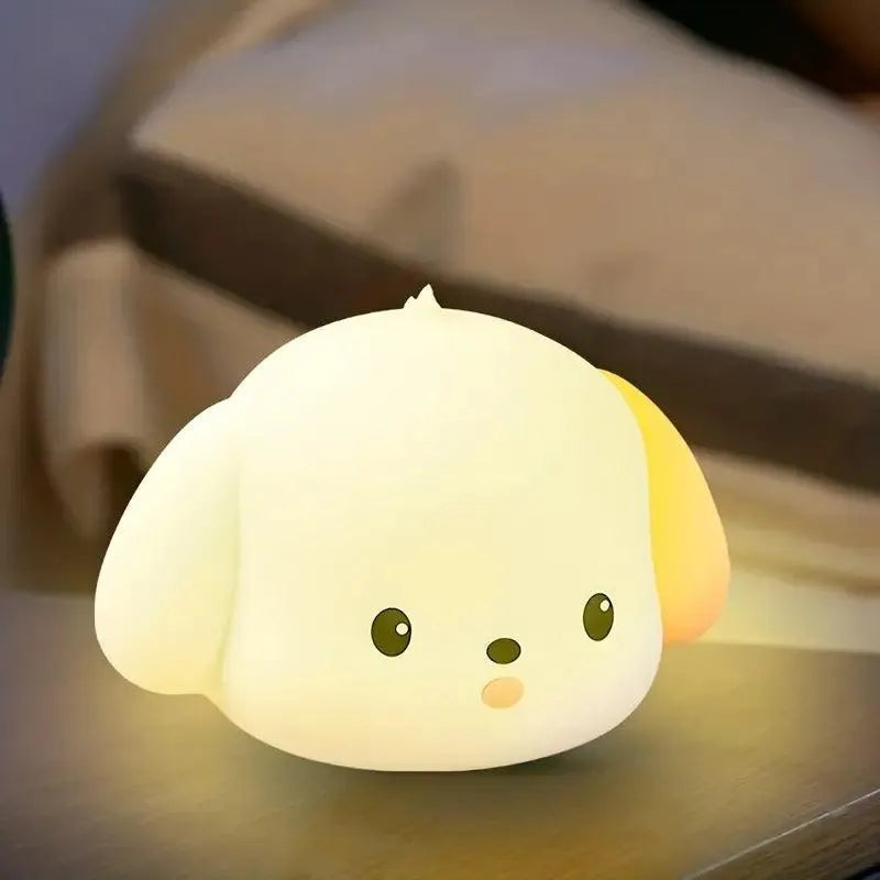 Warm Silicon Puppy Night Lamp - Bear Hugs