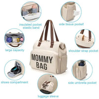 Waterproof Multi-functional Compact Mommy Bag - Bear Hugs