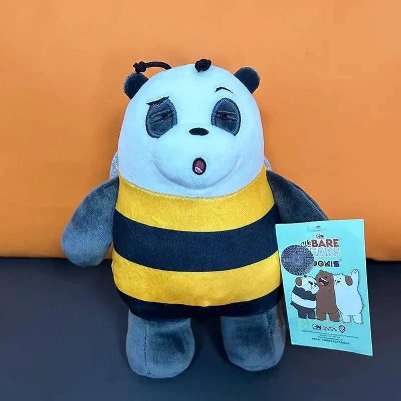 We Bare Bears Bee Plushies (20 cm) - Bear Hugs