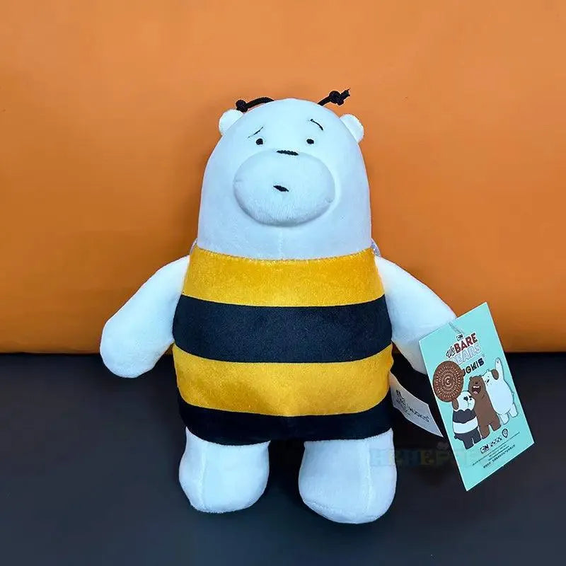 We Bare Bears Bee Plushies (20 cm) - Bear Hugs