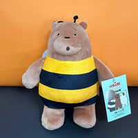 We Bare Bears Bee Plushies (20 cm) - Bear Hugs