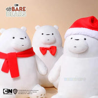 We Bare Bears Christmas Edition Plushies (25 cm) - Bear Hugs