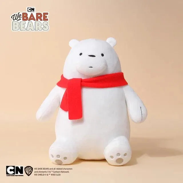 We Bare Bears Christmas Edition Plushies (25 cm) - Bear Hugs