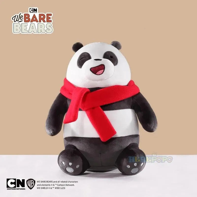 We Bare Bears Christmas Edition Plushies (25 cm) - Bear Hugs