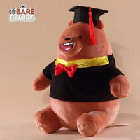 We Bare Bears Graduation Edition Plushies - Bear Hugs