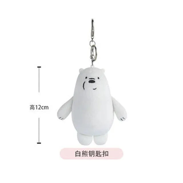 We Bare Bears Plush Pendant - Bear Hugs