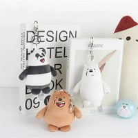 We Bare Bears Plush Pendant - Bear Hugs