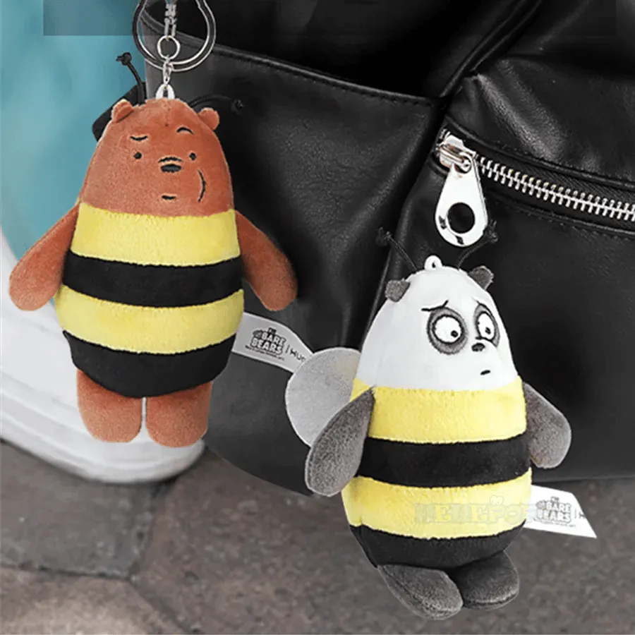 We Bare Bears Plush Pendant - Bear Hugs