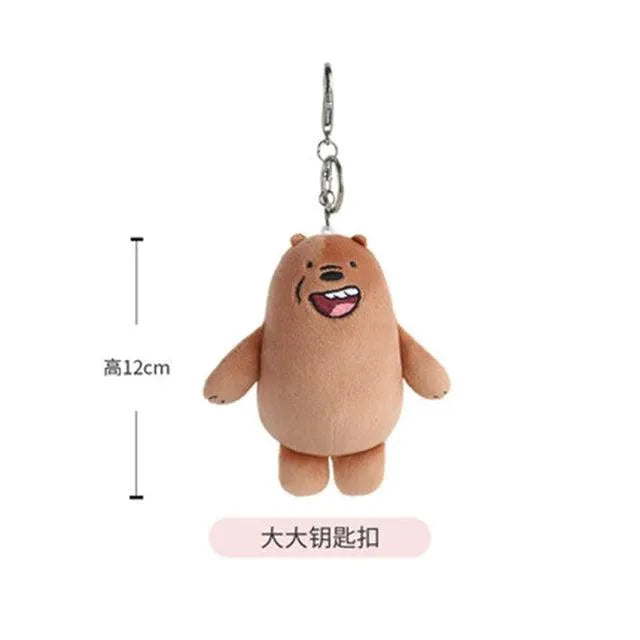 We Bare Bears Plush Pendant - Bear Hugs