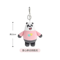 We Bare Bears Plush Pendant - Bear Hugs