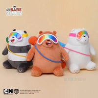 We Bare Bears Winter Ski Plushies (25 cm) - Bear Hugs