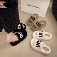 Luxury Velvet Winter Slippers