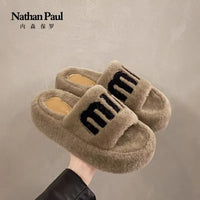 Luxury Velvet Winter Slippers