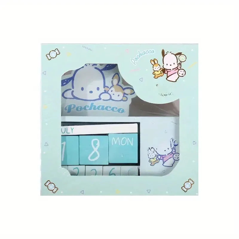 Sanrio Good Time Wooden Countdown Desk Calendar