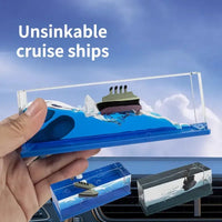 Unsinkable Cruise Ship Car Dashboard Decor