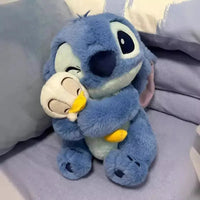 Stitch Hugging Duck Plush Doll (30 cm)