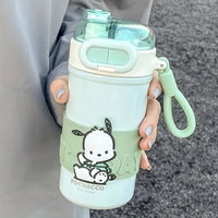 Sanrio 2 in 1 Spout & Straw Steel Bottle (430 ml)