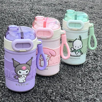 Sanrio 2 in 1 Spout & Straw Steel Bottle (430 ml)